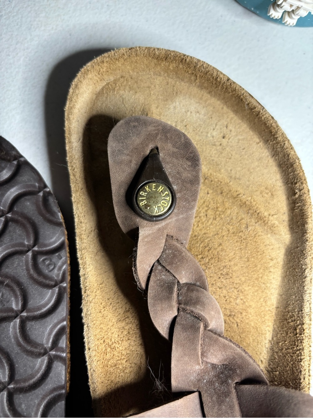 Birkenstock Braided leather Giza Thong Sandals - Picture 2 of 7
